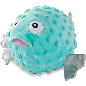 Fringe Studio Squeaker Pet Toy, Puffer Fish (289648)