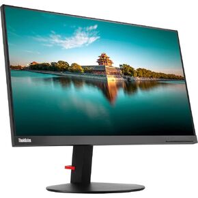 Lenovo - Open Source ThinkVision P24h-10 23.8" WQHD LED LED Monitor - Glossy Black