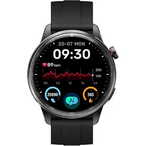 realme Watch S2, 1.43" AMOLED Display, IP68 Dust & Water Resistance, Customisable Watch Faces, AI Customised Health Tracking, Super AI Engine & Upto 20 Days Battery Smartwatch - (Gray Band/Gray)