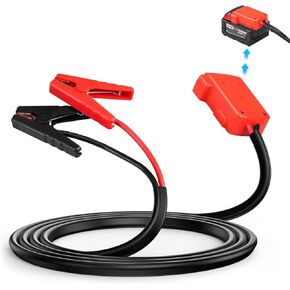 كابلات Beaspire Jumper لبطارية تخزين الطاقة Jackery 12V 10A / محطة طاقة محمولة، محول شحن السيارة العالمي 5.9FT 8AWG كابل خط أداة الطاقة مع حقيبة حمل متضمنة in Kuwait