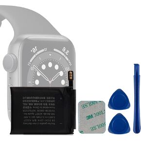 A2327 Replacement Battery Compatible with Apple Watch Series 6 44mm Model A2292 A2294 A2376 with Toolkit