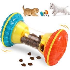 Treat Dispensing Dog Toys Smart Interactive Chew Toy for Small Dogs - Treat Dispensing Pet Puzzle Food Toy, Snack Ball for Engaging Play and Cognitive Development in Kuwait