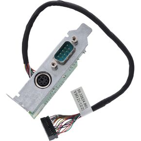 Deal4GO 8CM Low-Profile DB9 COM PS2 Serial Port I/O Board 6YVJ0 67X99 Replacement for Dell Optiplex 7090 5080 3090 3020 SFF Desktop
