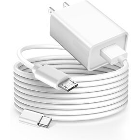 Power Adapter Charger for Arlo Pro, Arlo Pro 2, Arlo Q GO 1, Arlo Essential Spotlight/XL/XL 2nd Gen, Blink Mini XT2 XT3 Charging Cord Cable (3m/10ft) White