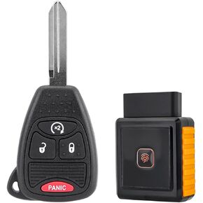 Key Fob Remote Replacement Fits for Jeep Wrangler 2007-2018 Jeep Compass Jeep Patriot 2007-2017 Keyless Entry Remote OHT692713A