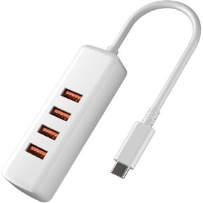 Tiergrade USB C Hub with 4 USB 3.0 Data Transmission Hub 5Gbps Tansfer Rate for Type-C Interface Mobile Phone, Laptops, and Tablets