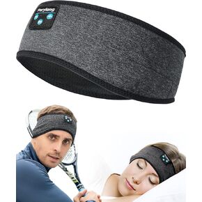 Perytong Wireless Sleep Headphones-Bluetooth Headband-Sleeping Headphones-Sleep Headband Headphones for Side Sleeper, Elastic Music Headband Cozy ASMR Wireless Eye Mask Tech Gadgets for Women Men