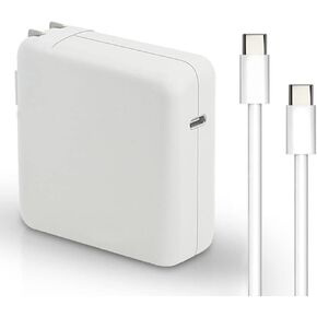 Compatible with MacBook Pro Charger,61W Replacement Charger for i.Phone 16/15,MacBook Pro16,15,14,13 inch,MacBook 12 Inch,MacBook Air 13 Inch,iPad Pro and Other USB C Interface Devices