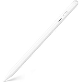 Adonit ADI020WH Palm Rejection Pencil for Writing/Drawing Stylus Compatible w iPad 6th-10th, iPad Mini 5th/6th, iPad Air 3rd-5th, iPad Pro 11" 1st-4th, iPad Pro 12.9" 3rd-6th