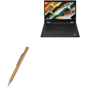 BoxWave Stylus Pen Compatible with Lenovo ThinkPad X13 Yoga - FineTouch Capacitive Stylus, Super Precise Stylus Pen - Champagne Gold