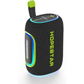 WorryFree Gadgets Wireless Bluetooth Speaker, 65W Output, 8000mAh Battery, RGB Lights, EQ Modes, 10M Range Hopestar Series (Gray)