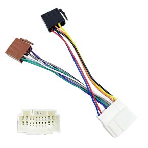 16Pin Aftermarket Stereo Wiring Harness for Honda 1993-2013 Acura 1999-2008 Suzuki 1998-2016, 8Pin+8Pin Android Car Stereo Harness Adapter for Accord Civic CR-V Car Radio Stereo Wiring Harness