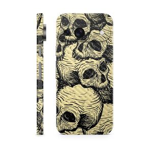 Carbon Fiber Laptop Skin Compatible with Pixel 9 - Golden Nebula - Premium 3M Vinyl Protective Wrap Decal Cover - Easy to Apply | Crafted in The USA by MightySkins