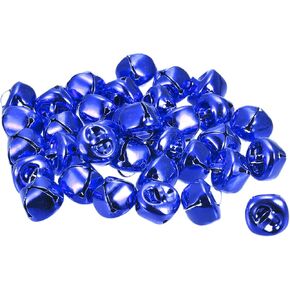 uxcell Jingle Bells, 3/4"(20mm) 120pcs Small Bells for Crafts DIY Christmas, Holiday Decoration, Musical Party, Home, Festival, Wedding, Silver Tone