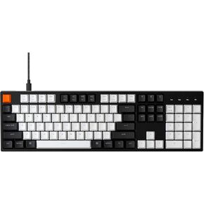 Keychron C2 104 Keys Full Size Wired Mechanical Keyboard for Mac Windows, RGB LED Backlit Double-Shot ABS Keycaps Gateron G Pro Brown Switch USB-C Gaming Keyboard for Gamer/Typists/Office/Home