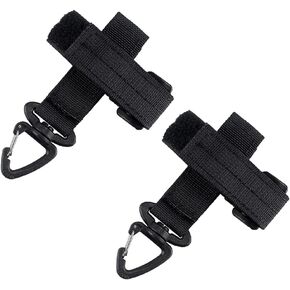 FAZee Glove Holder for Duty Belt Gloves Strap Work Gloves Safety Clip Outdoor Tactical Glove Keeper Climbing Rope Storage with 360° Swivel Hook Buckle