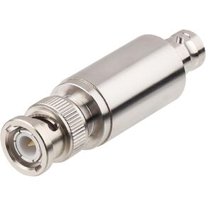 XRDS -RF 2W BNC Male to BNC Female Coaxial RF Attenuator, 20dB Attenuator 50 Ohm 2W, BNC Male to Female Connector, RF Signal Attenuator for Radio and Communication Applications