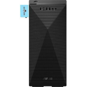 كمبيوتر سطح المكتب ASUS S500MC Mini Business (Intel i5-11400 6-Core حتى 4.4 جيجا هرتز، 16 جيجا رام، 4 تيرابايت SATA SSD، Intel UHD 730، WiFi 6، BT 5.2، RJ-45، 1 HDMI، USB 3.2 Type-C، Win11Home) ث/دوكزتورم دوك