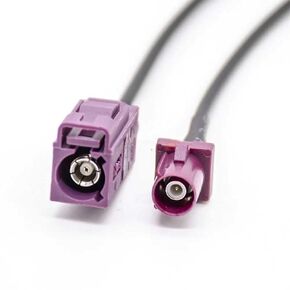 Fakra Female to Male D Coded Extension Cable RG174 50CM Fakra Coaxial Cable Fakra D 4G LTE 3G UMTS GSM Car Telematics Antenna Adapter Extension Cable 50CM