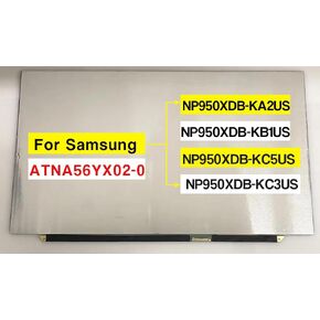 15.6" OLED Replacement ATNA56YX02-0 ATNA56YX02 for Samsung Galaxy Book Pro NP950XDB-KA2US NP950XDB-KB1US NP950XDB-KC5US NP950XDB-KC3US LCD Screen Display Panel