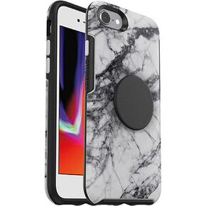 OtterBox + Pop Symmetry Series Case for iPhone SE 3rd Gen (2022), iPhone SE 2nd Gen (2020), iPhone 8/7 (NOT Plus) Non-Retail Packaging - Mauveolous