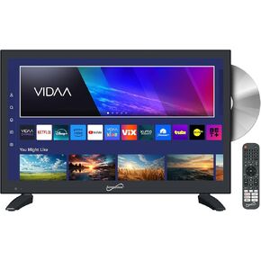 Supersonic - 24" VIDAA Smart TV with DVD Player (SC-2426SDVD)