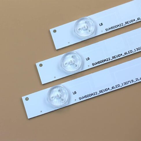 LED شريط إضاءة خلفي للتلفزيون جزء بديل لـ SVH500A22 NS-50D550NA15 50H5G LED50K320U HD500DF-B57 50H3 50K22DG 50K20DG 50K23DG 50K23DGW LED50EC280JD LED50K20JD 50K23DG50K22DG LBM500P0601 in Kuwait