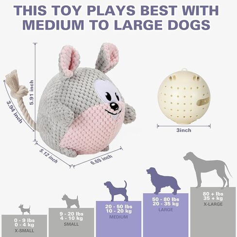 ciyvolyeen ألعاب الكلب التفاعلية للملل النشطة تتحرك الماوس أفخم لعبة الكلب كذاب لعبة الكلب القابلة لإعادة الشحن التلقائي المتداول الكرة مضغ لعبة لجرو الكلب سلالات صغيرة متوسطة كبيرة in Kuwait