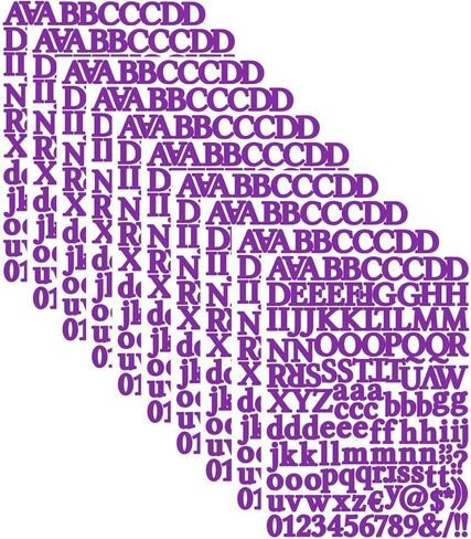 10 Sheets 1320 Alphabet Stickers Letter Sticker Vinyl Self-Adhesive Number Vinyl Stickers, Mailbox Numbers Labels DIY Crafts Art Making, Decals for Sign,Notebook,Classroom Decor(Black) in Saudi Arabia