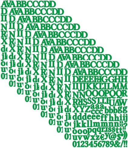 10 Sheets 1320 Alphabet Stickers Letter Sticker Vinyl Self-Adhesive Number Vinyl Stickers, Mailbox Numbers Labels DIY Crafts Art Making, Decals for Sign,Notebook,Classroom Decor(Black) in Saudi Arabia