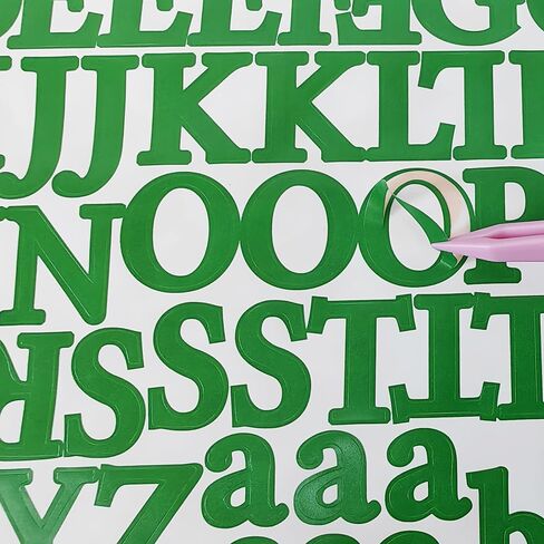 10 Sheets 1320 Alphabet Stickers Letter Sticker Vinyl Self-Adhesive Number Vinyl Stickers, Mailbox Numbers Labels DIY Crafts Art Making, Decals for Sign,Notebook,Classroom Decor(Black) in Saudi Arabia
