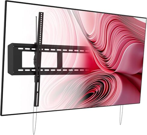Kanto T6090 Tilting TV Wall Mount for 55" - 120" TVs | Supports up to 200 lbs | +10° to -5° Tilt Angle | Max VESA 1100x600 | Horizontal Adjustment | Adjustable Levelling Screws in Kuwait