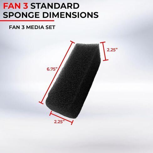 Aquael Fan Filter Media set (Mini) in Kuwait