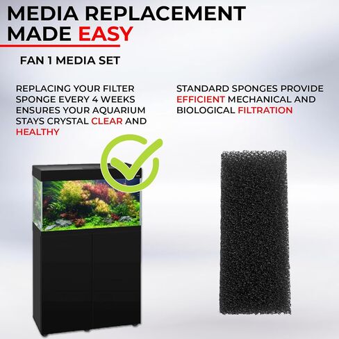 Aquael Fan Filter Media set (Mini) in Kuwait