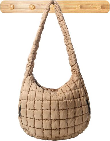 Puffer Tote Bag Large Puffy Tote Bag Quilted Tote Bag Soft Quilted Crossbody Bags Carryall Hobo Handbags for Women Girl in Saudi Arabia