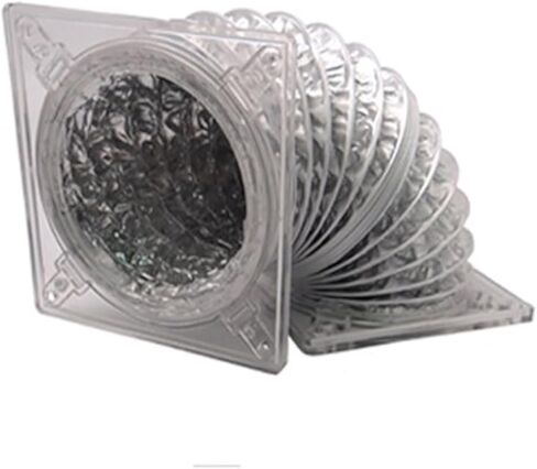80mm / 90mm Air Ducting Thermalhood Case Fan Adapter (80mm / 90mm, Transparent) in Saudi Arabia