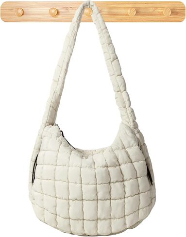 Puffer Tote Bag Large Puffy Tote Bag Quilted Tote Bag Soft Quilted Crossbody Bags Carryall Hobo Handbags for Women Girl in Saudi Arabia