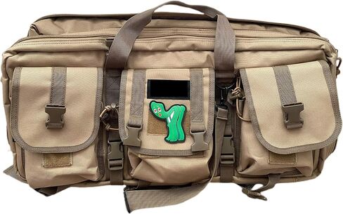 Semper Gumby Patch 2.0, 3" PVC Rubber Morale Tactical Hook and Loop Backed Patch, Made in The USA in Saudi Arabia