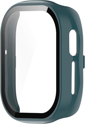 حافظة متوافقة مع Honor Watch 4 وغطاء واقٍ للكمبيوتر الشخصي مع طبقة من الزجاج المقسى لساعة Honor Watch 4 الذكية وملحقات واقيات الشاشة (6 ألوان) in Saudi Arabia