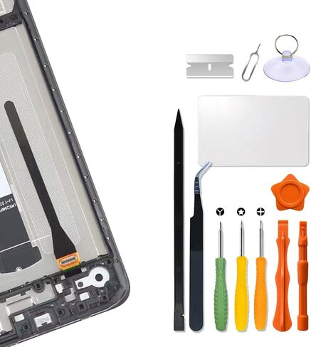 استبدال لشاشة Xiaomi Redmi 12C LCD مع إطار لـ Redmi 22120RN86G 22120RN86I 22126RN91Y 2212ARNC4L LCD تعمل باللمس لوحة محول الأرقام الجمعية مع طقم إصلاح in Saudi Arabia