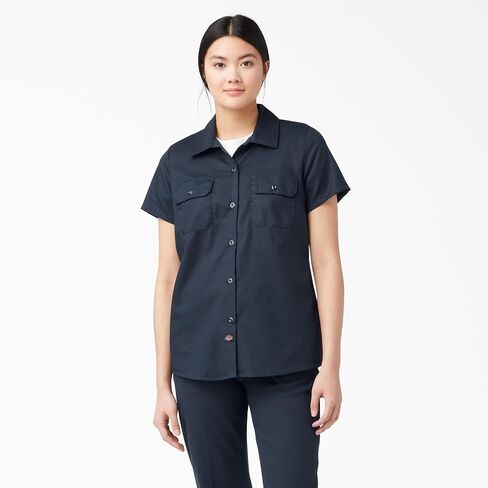 Dickies Women's 574 Original Work Shirt, Black in Saudi Arabia