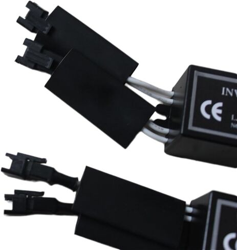2 قطعة عاكس ccfl لـ B-M-A E36/E46 حلقة عيون الملاك، سائق ccfl، استبدال الصابورة الأنثوية عالية الطاقة 12 فولت، قابس أنثى 1 لمصباحين، حتى 300 مم in Saudi Arabia