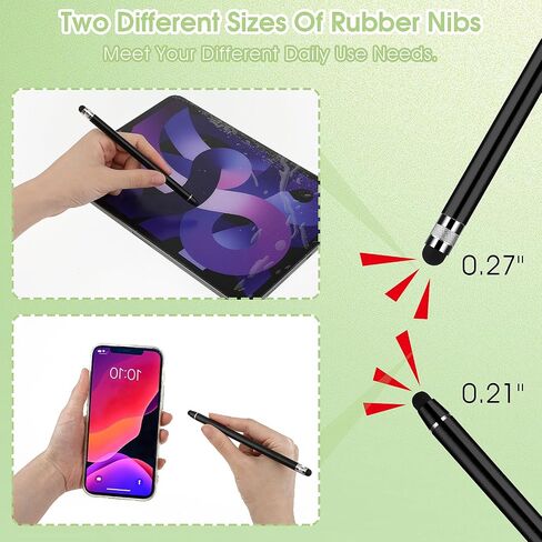 5 Pack Dual-end Stylus Pens for Touch Screens, High Sensitivity Capacitive Stylus Drawing Stylus Pens Compatible for Smartphones and Tablets All Universal Touchscreen Devices(Colorful) in Saudi Arabia