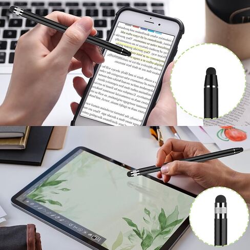 5 Pack Dual-end Stylus Pens for Touch Screens, High Sensitivity Capacitive Stylus Drawing Stylus Pens Compatible for Smartphones and Tablets All Universal Touchscreen Devices(Colorful) in Saudi Arabia