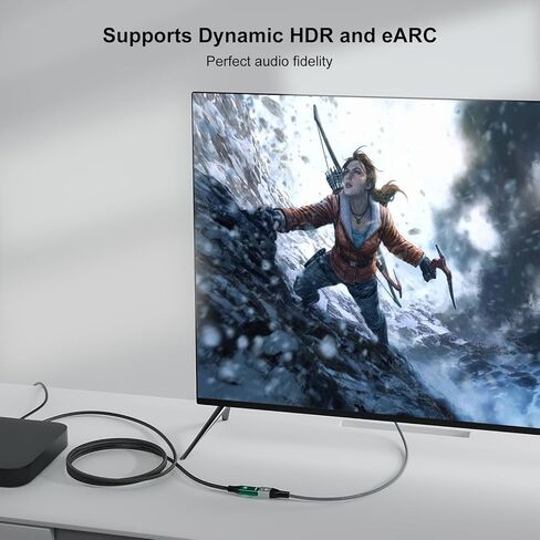 HDMI Extender 1FT, Short 8K HDMI Extension Cable 8K@60Hz 4K@120Hz 48gbps, HDMI Male to Female Cord for X Box PS5/4 Ro ku TV Stick Blu Ray Player HDTV Laptop PC in Saudi Arabia