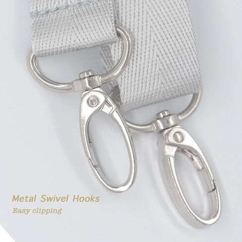 Adjustable Replacement Shoulder Strap, 59" Long Nylon Strap with Metal Swivel Hooks 1" Wide in Saudi Arabia
