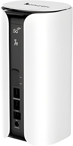 Horizon HZ51 Dual-Band Wi-Fi 6 Router – 5G SA/NSA, LTE CAT 19, Qualcomm X62, 5400Mbps Speeds, WPA3 Security, 6 Antennas, Easy Setup – Ideal for Streaming, Gaming & Office Use in Saudi Arabia