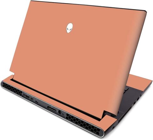 MightySkins Skin for Alienware M15 R2 (2019) - Solid Yellow | Protective, Durable, and Unique Vinyl Decal Wrap Cover | Easy to Apply, Remove, and Change Styles | Made in The USA in Saudi Arabia