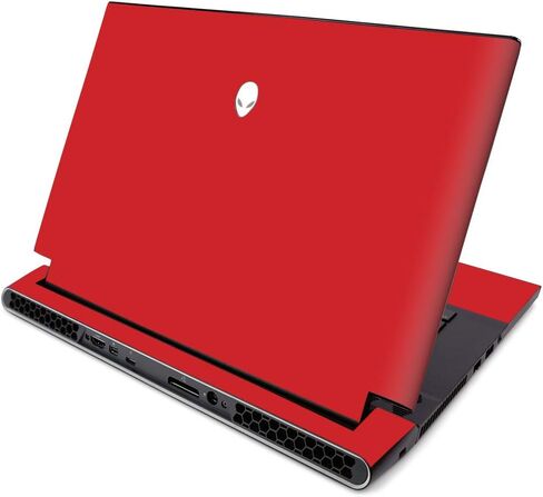 MightySkins Skin for Alienware M15 R2 (2019) - Solid Yellow | Protective, Durable, and Unique Vinyl Decal Wrap Cover | Easy to Apply, Remove, and Change Styles | Made in The USA in Saudi Arabia