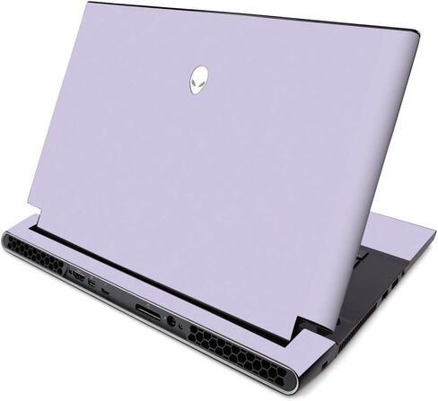 MightySkins Skin for Alienware M15 R2 (2019) - Solid Yellow | Protective, Durable, and Unique Vinyl Decal Wrap Cover | Easy to Apply, Remove, and Change Styles | Made in The USA in Saudi Arabia